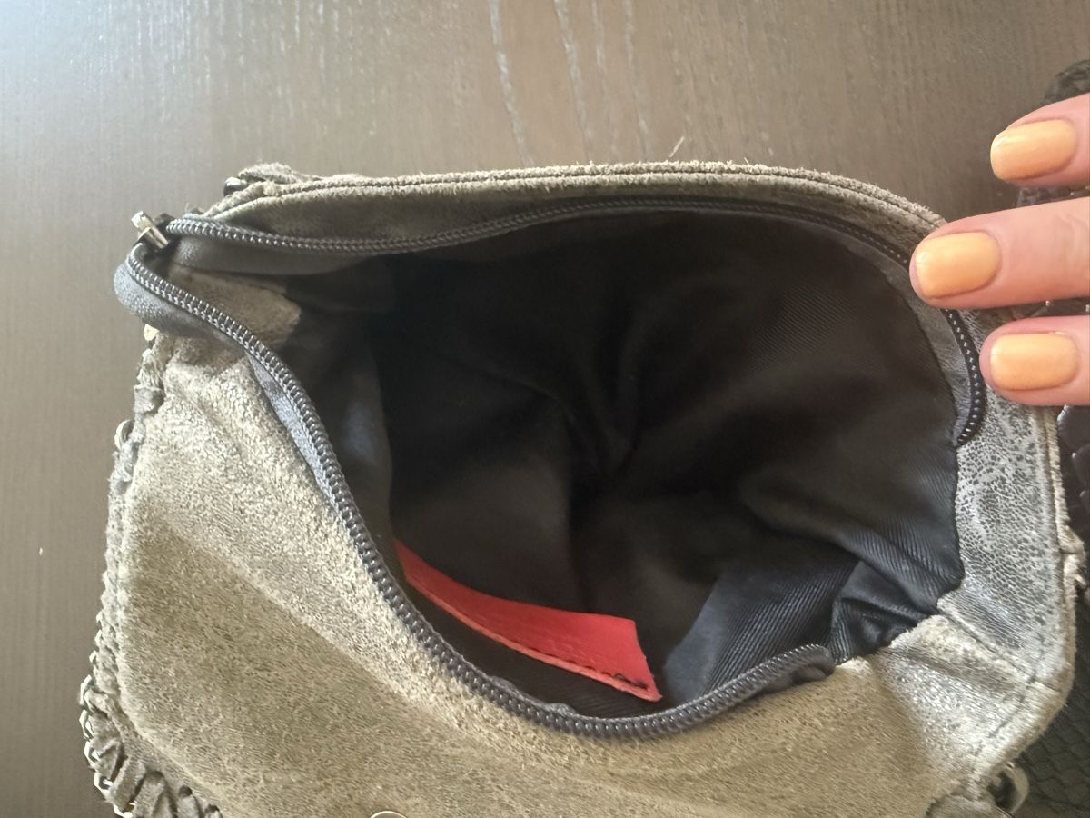 Stella McCartney Sacs femmes: Graue Umhängetasche Leder – D'occasion à Zürich par starbucks8 2