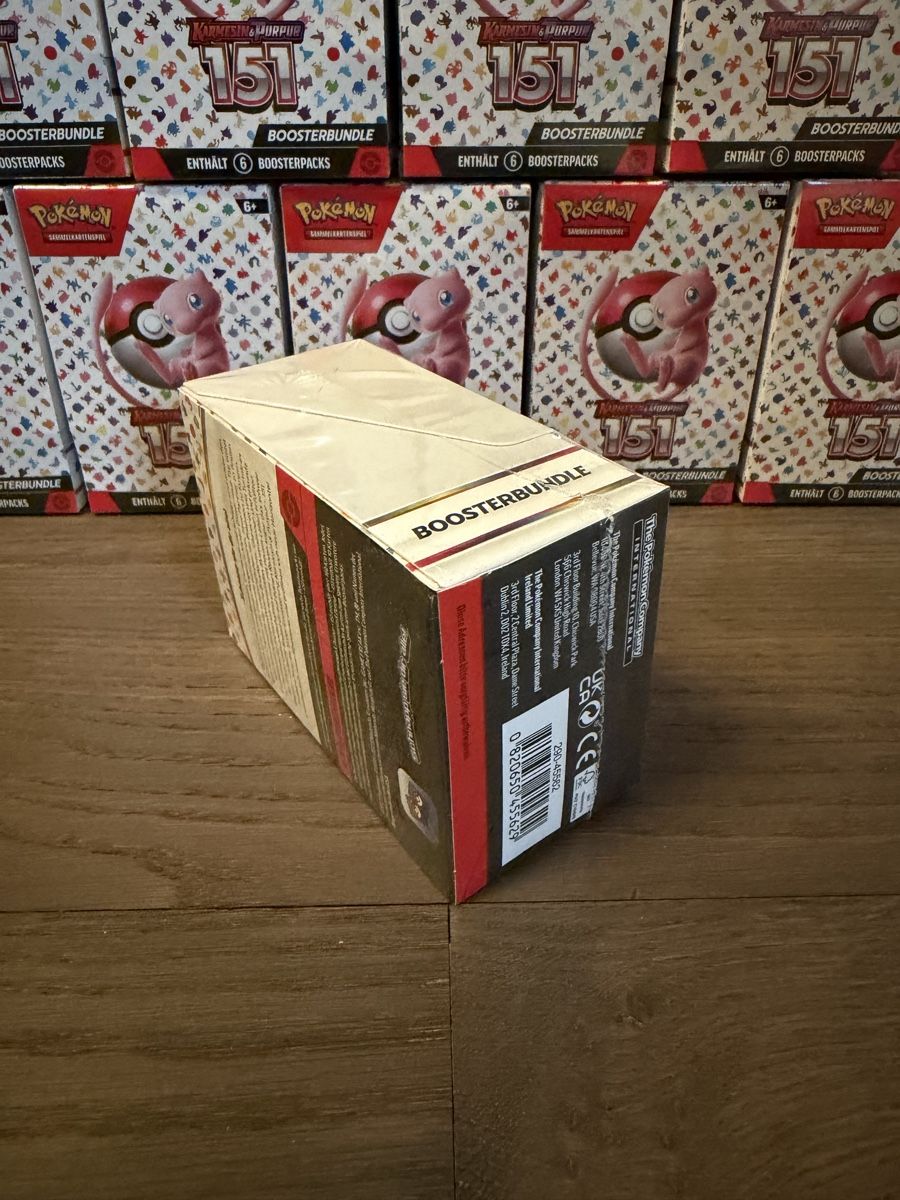 Pokémon Carte collezionabili: Pokemon 151 Booster Bundle (DE) – Nuovo e nell'imballaggio originale da Schaffhausen venduto da solequart 5