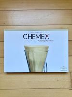 Chemex Filterpapier Natur Ungefaltet 1-3 Tassen, 100 Stück