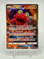 Pokémon Magcargo GX Holo Fullart | Echo des Donners 44/214 S
