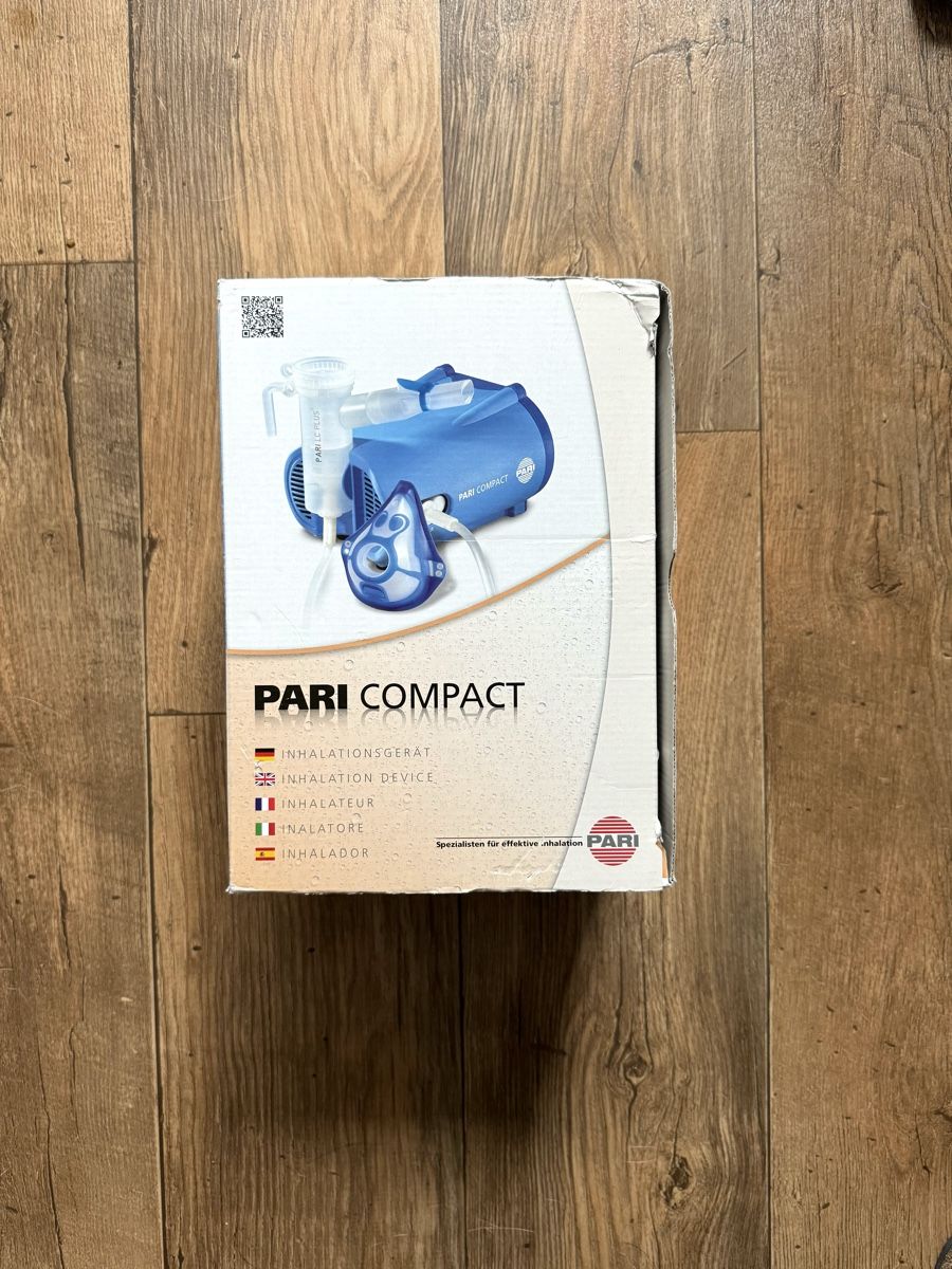 Pari Compact Inhalationsgerät - Neuwertig und komplett! (Neu (gemäss ...