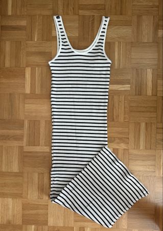 H&M gestreiftes Kleid