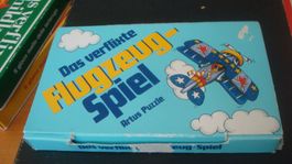 Das verflixte Flugzeug-Spiel Artus Puzzle 1980