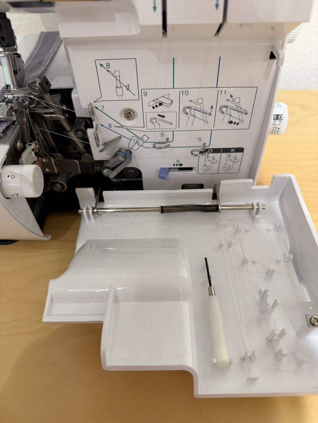 Brother Macchine da cucire: Brother Overlock 3034D – Usato da St. Gallen venduto da mar_9wzg 2