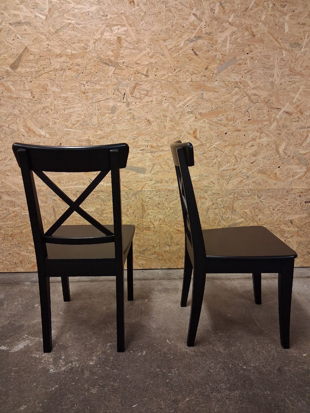 Ikea Sedie: 2 Stühle schwarz - Ikea Ingolf – Usato da Trimbach venduto da Tripoli_Trimbach 1