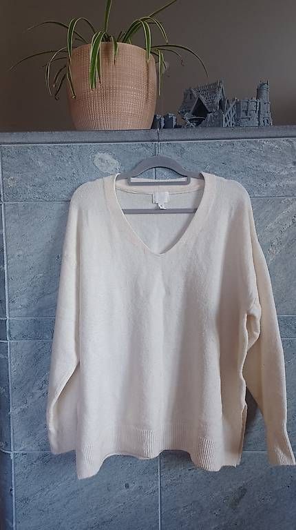 Pulls & Sweat-shirts: H&M Strickpullover Gr. L  Creme | Sehr warm  – D'occasion à Burgdorf par Damlaf_9 1