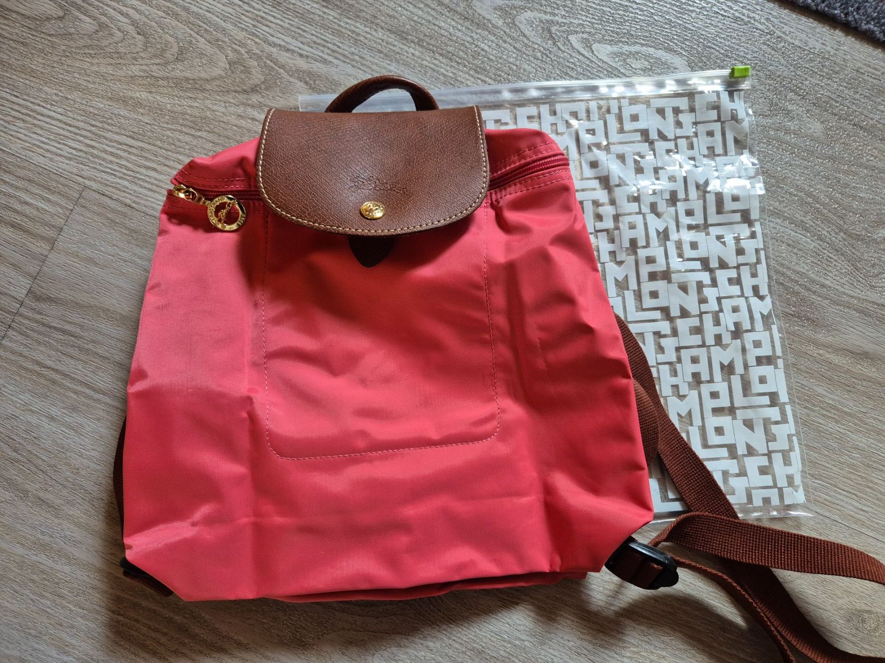 Longchamp Sacs à dos: Longchamp Le Pliage Rucksack pink/grapefruit – Neuf (Voir description) à Unteriberg par VOI_69
