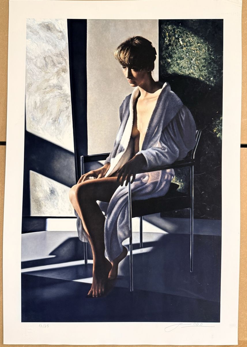 Grafica & Litografie: Peter Handel (1949), 'Judith', 2000 - Farblithographie – Usato da Solothurn venduto da NUVICO 1