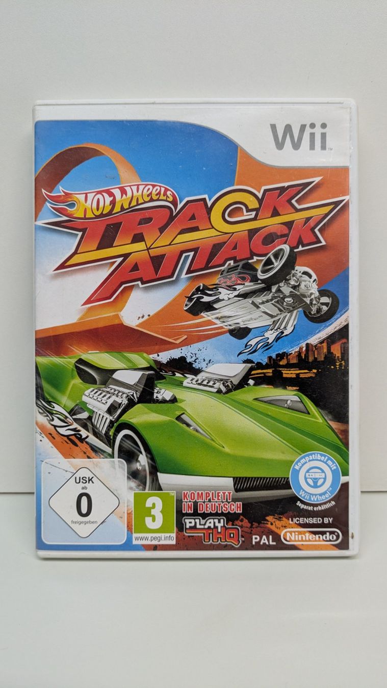 Nintendo Giochi: Hot Wheels Track Attack - Nintendo Wii – Usato da Menziken venduto da mame18