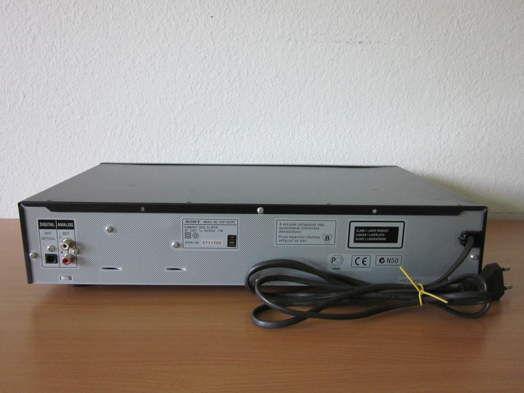 Sony Lettore multimediale & Streamer: Sony CDP-XE270 (Lecteur de CD) – Usato da Epalinges venduto da Batis82 5