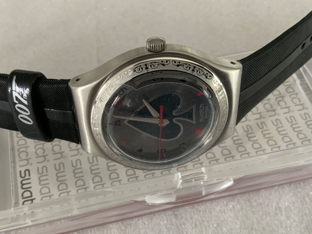 Swatch Montres: Swatch 007 Irony Big LE CHIFFRE / CASINO ROYALE - ungetragen – Neuf avec emballage d'origine à Wettswil par rotonda 1