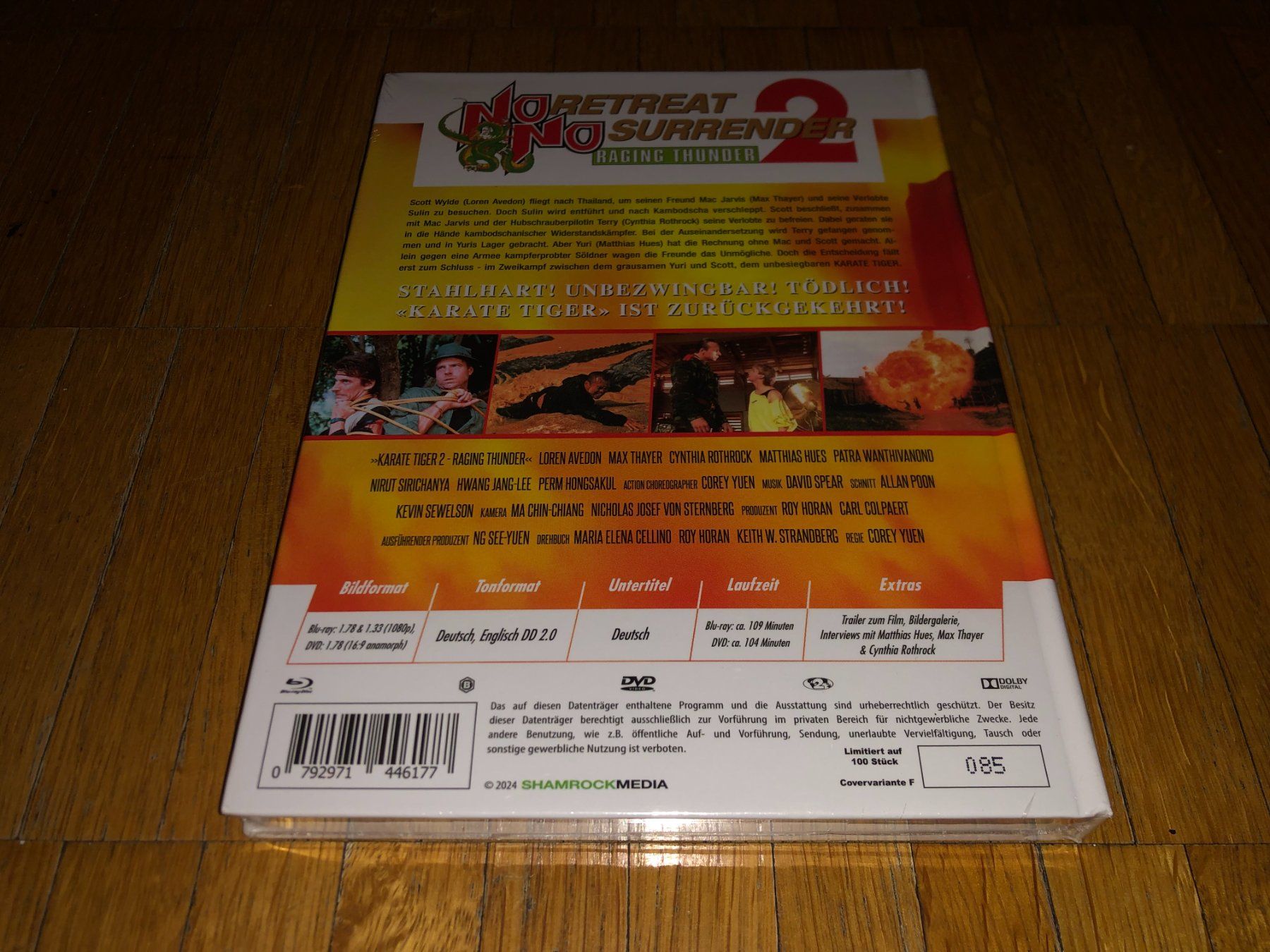 Alle DVDs: Karate Tiger 2 - MEDIABOOK - F - UNCUT – Neu und originalverpackt aus Basel von havsok 1