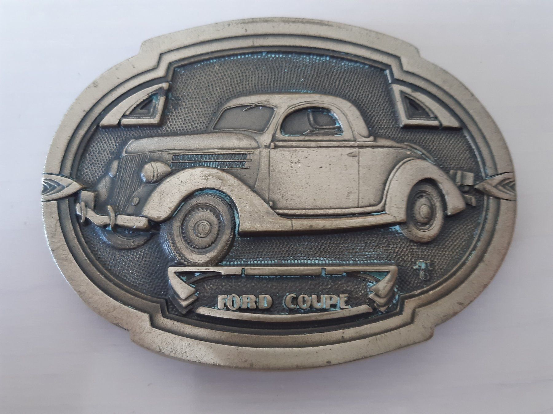 Gürtelschnallen: Ford Coupe Gürtelschnalle – Gebraucht aus Schinznach-Bad von Chico_Bo
