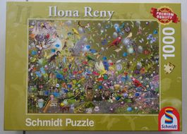 Schmidt Puzzle 1000 Teile - Im Dschungel der Papageien