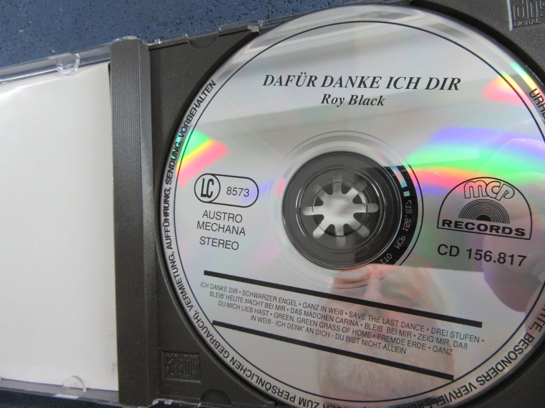 CD: ROY BLACK SINGT IHRE LIEBLINGS-HITS CD "DAFÜR DANKE ICH DIR" – Usato da Ettingen venduto da Hausi4711 1