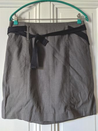 COMPTOIR DES COTONNIERS : Jupe en coton gris M