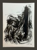 Alain ZERBINI (1936-2020) - dessin original à l'encre, signé