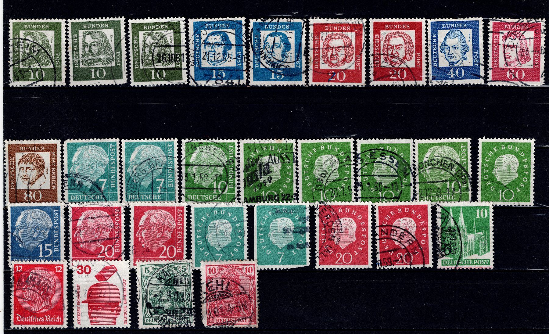 Tutti i francobolli: 85x Briefmarken Deutschland 0 – Usato da Tenniken venduto da mik_6mxg 8