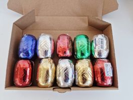 10 Stk. Geschenkbänder assortiert 20m