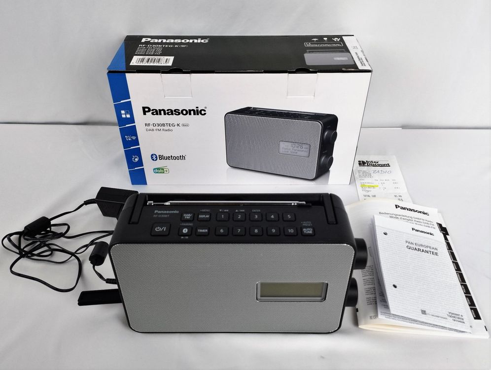 PANASONIC DABFM Radio RFD30BTEGK Kaufen auf Ricardo