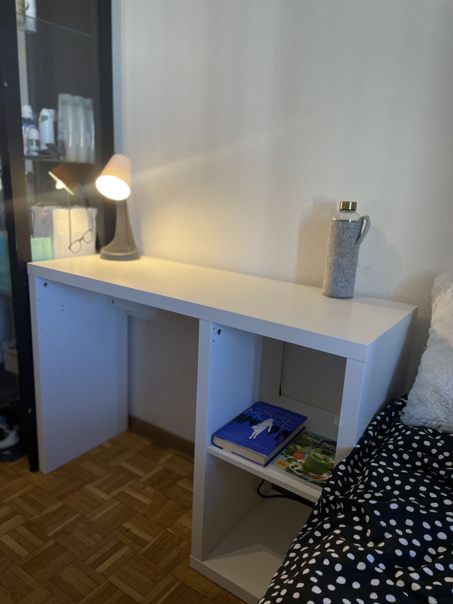 Schreibtische: Moderner weißer Schreibtisch – Neu (gemäss Beschreibung) aus Zürich von aym_ls25 1
