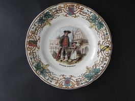 Alter Teller * KÖCHERSBERG MUNDOLSHEIM * Sarreguimes Alsace