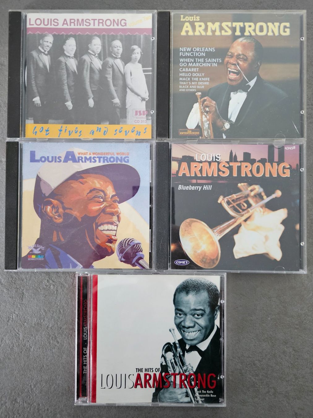 CD: Louis Armstrong CD's – Usato da Unterkulm venduto da Chaplyn2018