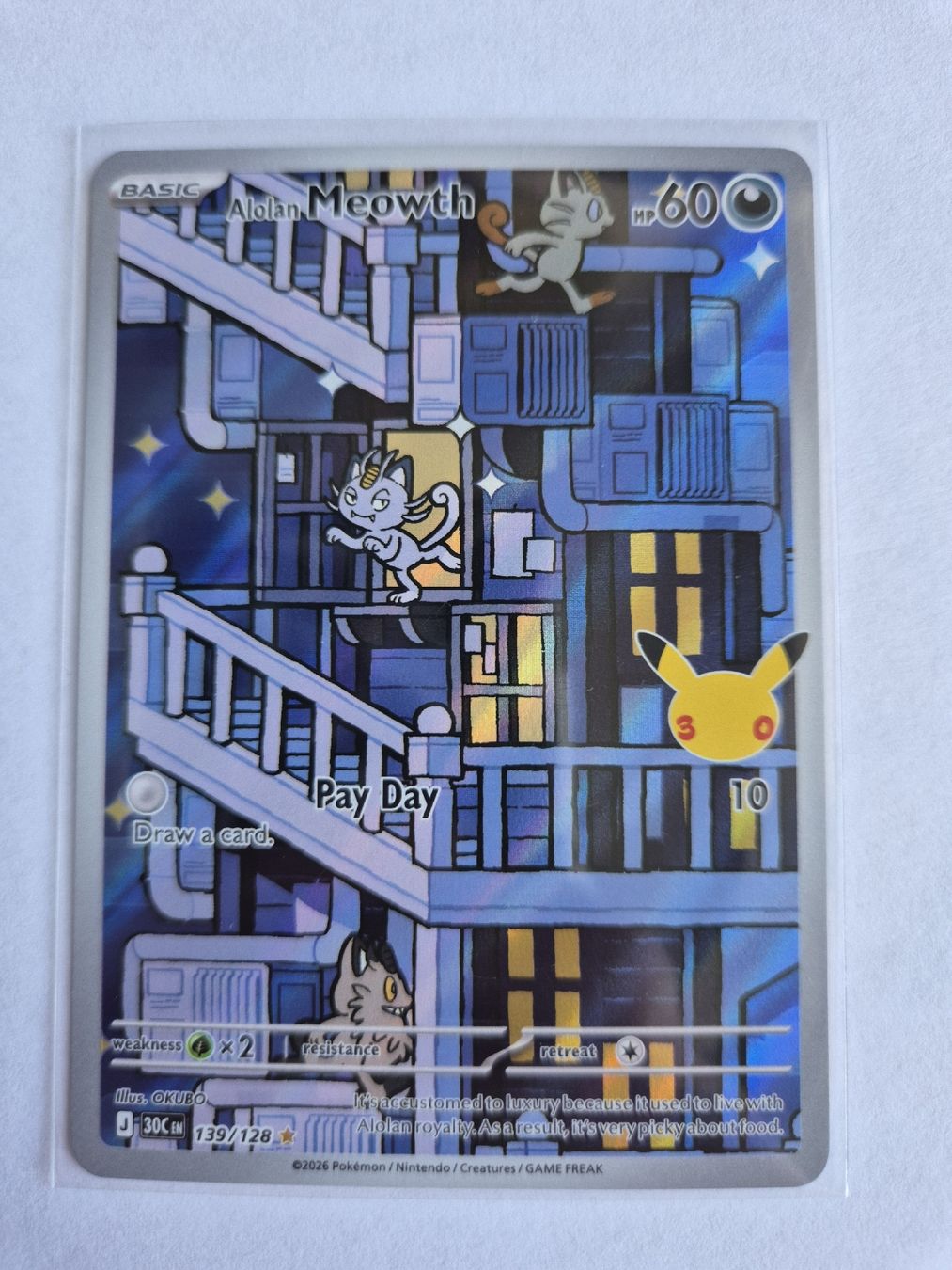 Pokémon Cartes à collectionner: Alolan Meowth 30c 139 EN – Neuf (Voir description) à Thalwil par Dragonfruit