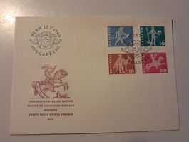 soggetti tratti dalla storia postale 1960