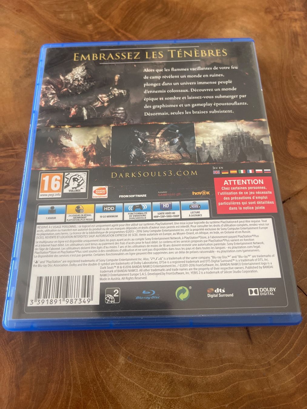 Giochi: Dark Souls III PS4 – Usato da Renens VD venduto da fra_2rxn 1