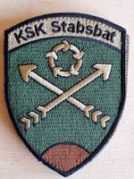 Armee Badge Kommando Spezial Kräfte Stabsbat Braun Klett