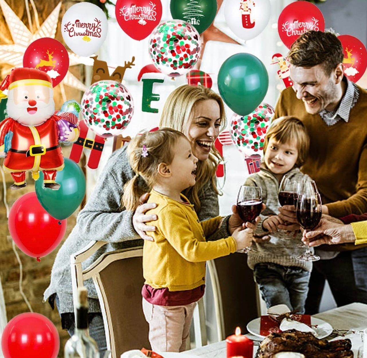 Tutte le decorazioni: Weihnachtsballon Deko Set, 30 Teile – Nuovo e nell'imballaggio originale da Basel venduto da Seifehuesli 2