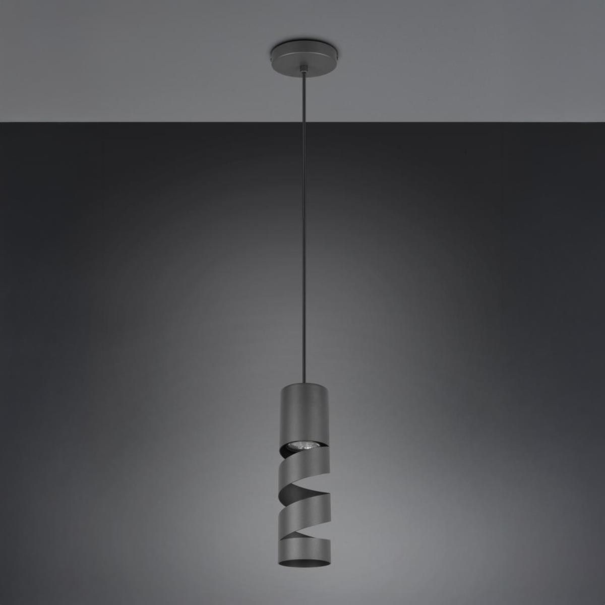 Lampadari & plafoniere: Pendelleuchte, Schwarz, Spirale, 12 cm Ø – Nuovo (secondo la descrizione) da Kreuzlingen venduto da Smart-Light 1