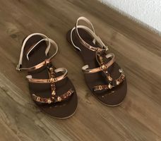 Salvatore Ferragamon Sandalen Leder Gr. 38