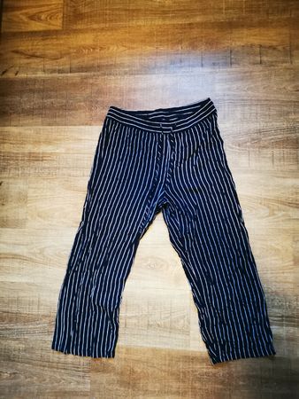 Jacqueline de Yong Hose Gr. 38 Streifen Sommerhose Luftig Le