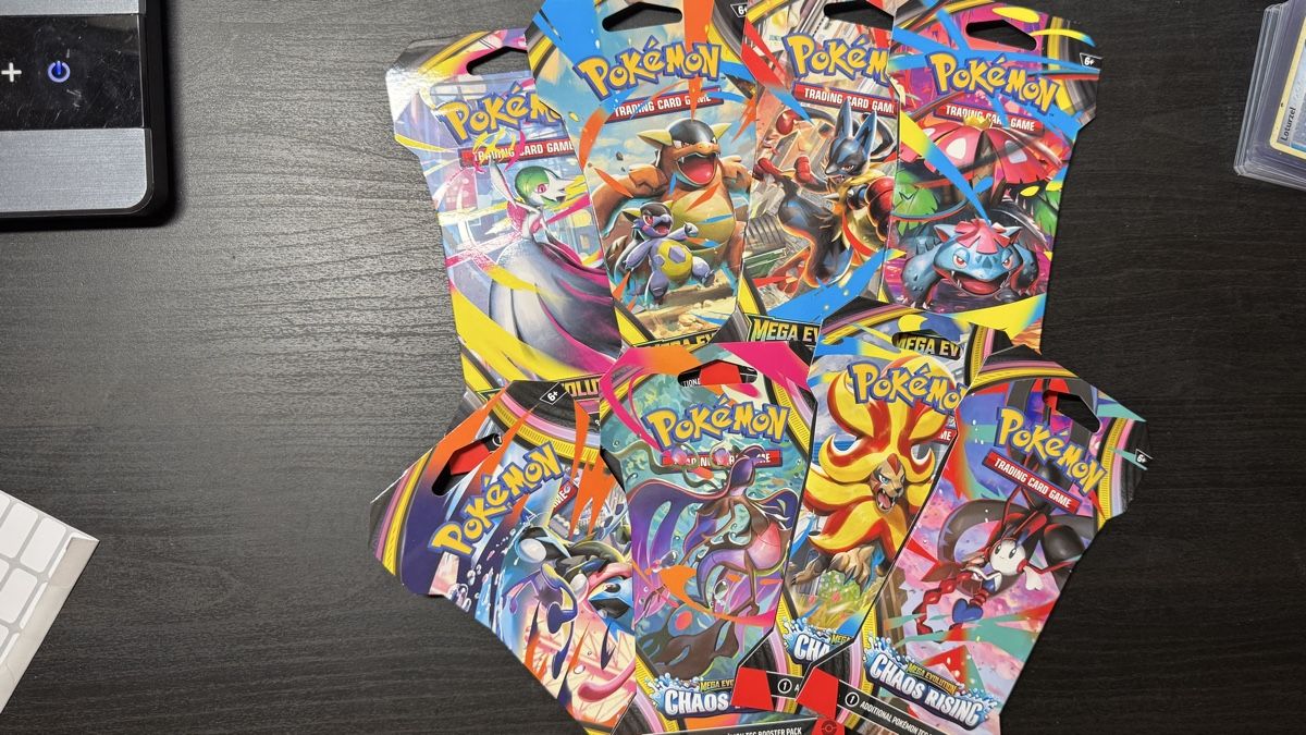 Pokémon Sammelbilder & Trading cards: 8 boosters Pokémon artset chaos rising - mega evolution  – Gebraucht aus Belprahon von Rob_ain