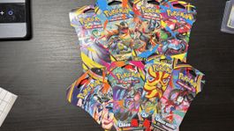 8 boosters Pokémon artset chaos rising - mega evolution 
