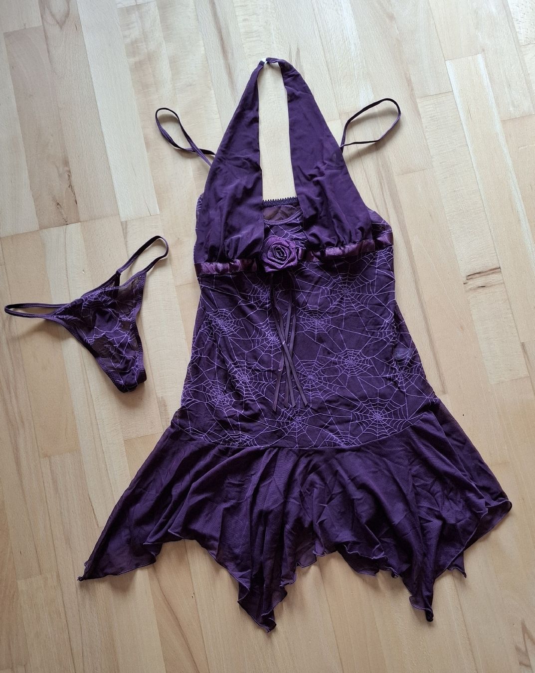 Altra biancheria intima: Negligé, Slip + Kleid  – Nuovo (secondo la descrizione) da Niederrohrdorf venduto da Sweetcat