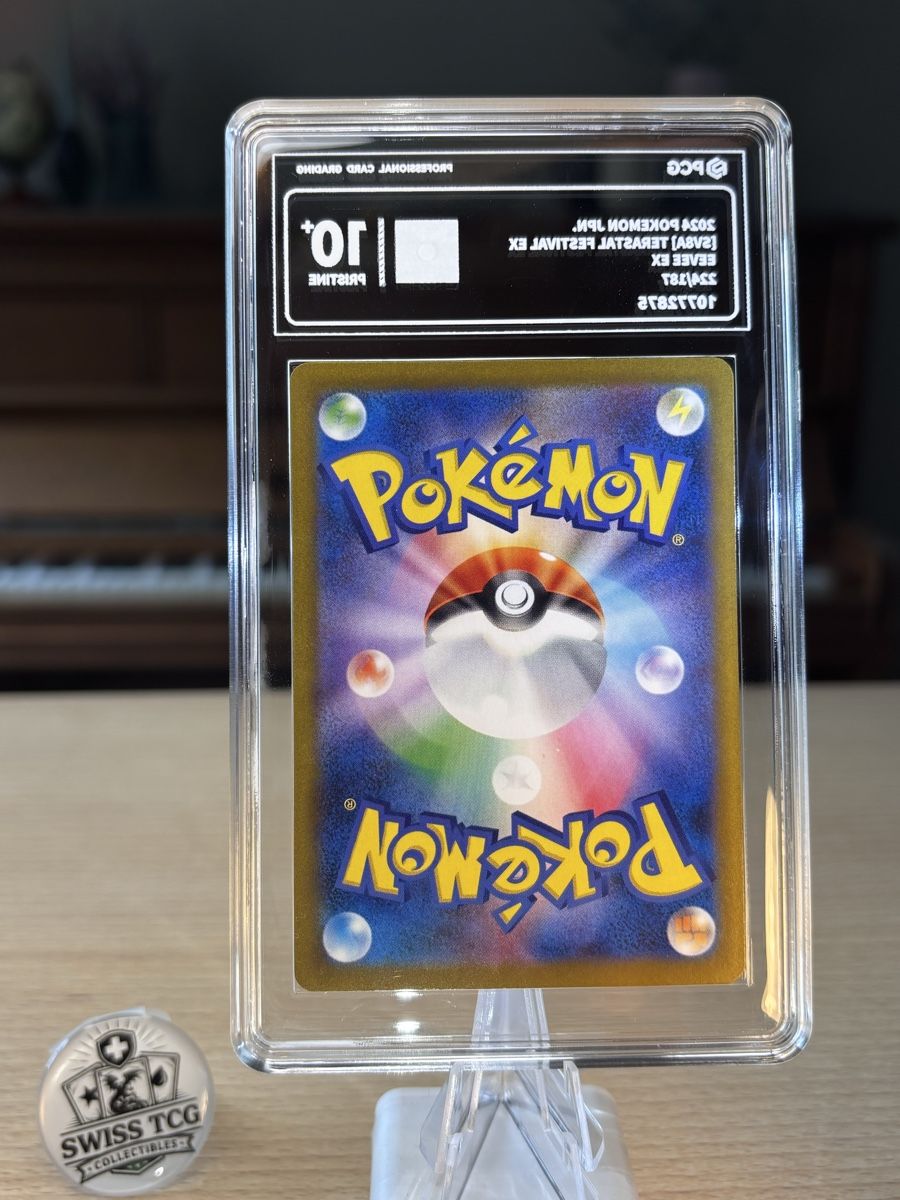 Pokémon Carte collezionabili: Pokémon Eevee ex 224/187 SAR Graded 10+ – Nuovo (secondo la descrizione) da Liebefeld venduto da Swiss-TCG 1