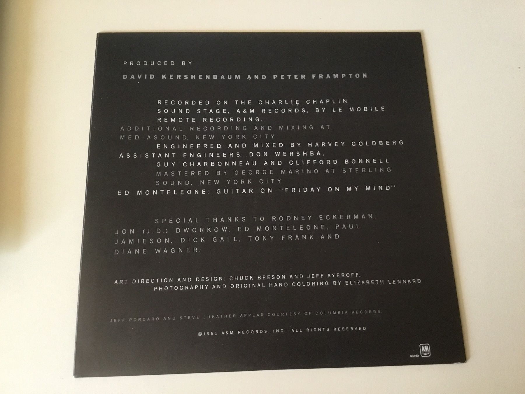 Vinyles: Peter Framton / Breaking all the rules – Neuf (Voir description) à Kreuzlingen par Schuggerman 3