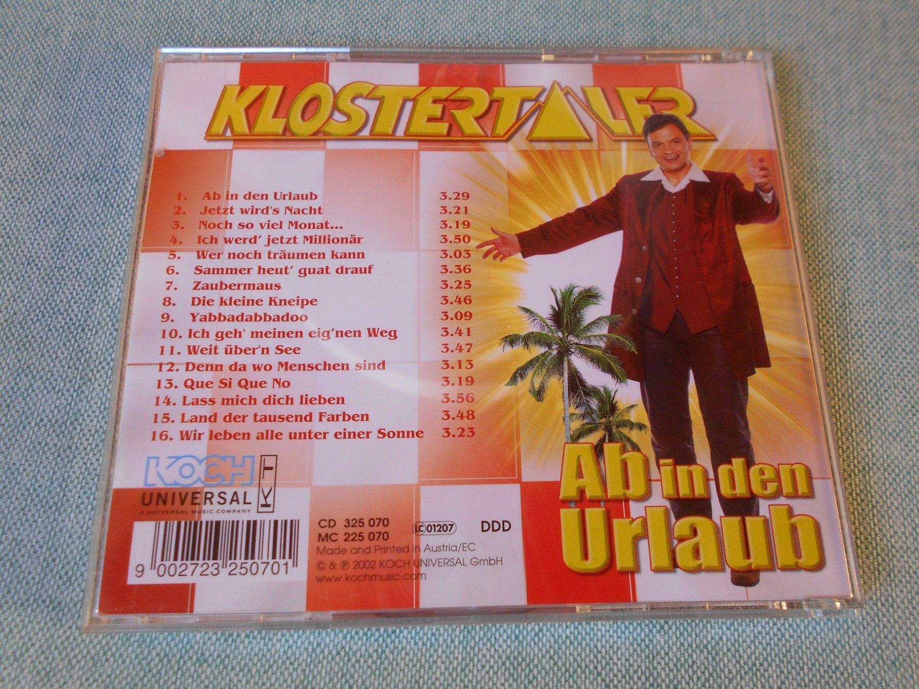CD: Klostertaler / Ab in den Urlaub – Usato da Niederuzwil venduto da kleine_hexe 1