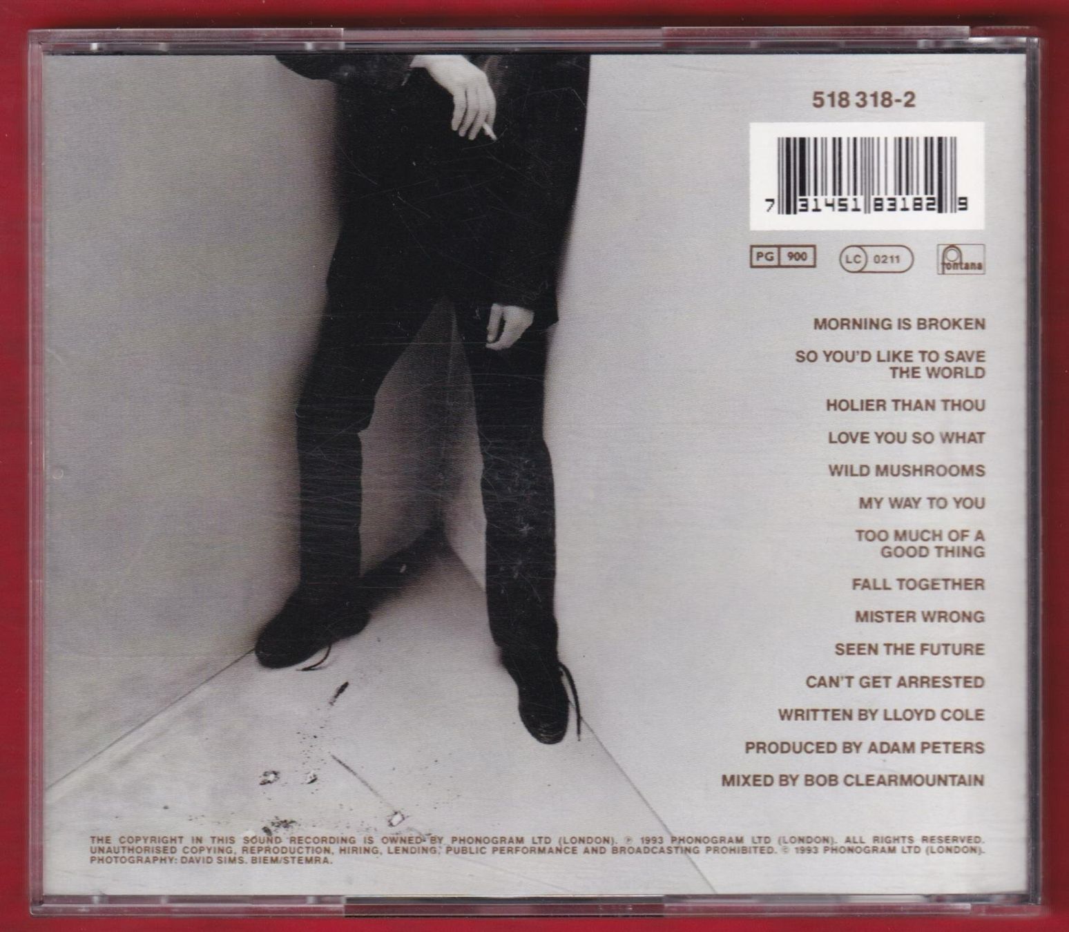CD: Lloyd Cole - Bad Vibes (CD) – Usato da Zürich venduto da Pfluftl2000 1