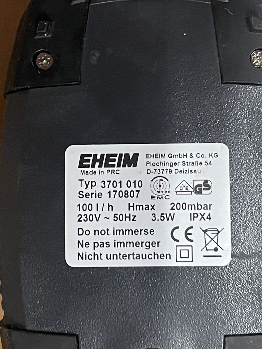 Eheim Pompes: Eheim Luftpumpe, air pump – D'occasion à Wängi par Bmo 1