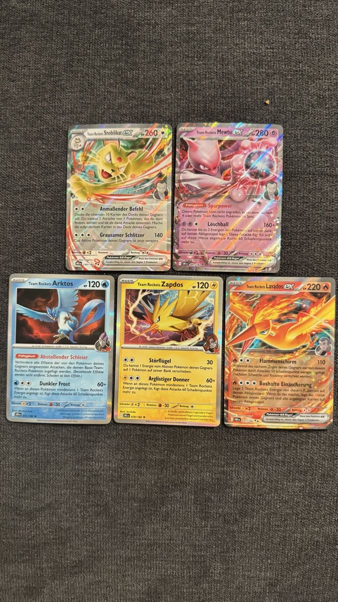 Pokémon Sammelbilder & Trading cards: Pokemon Karten - Team Rocket Set - Top Zustand – Neu (gemäss Beschreibung) aus Dietlikon von abd_7qwy