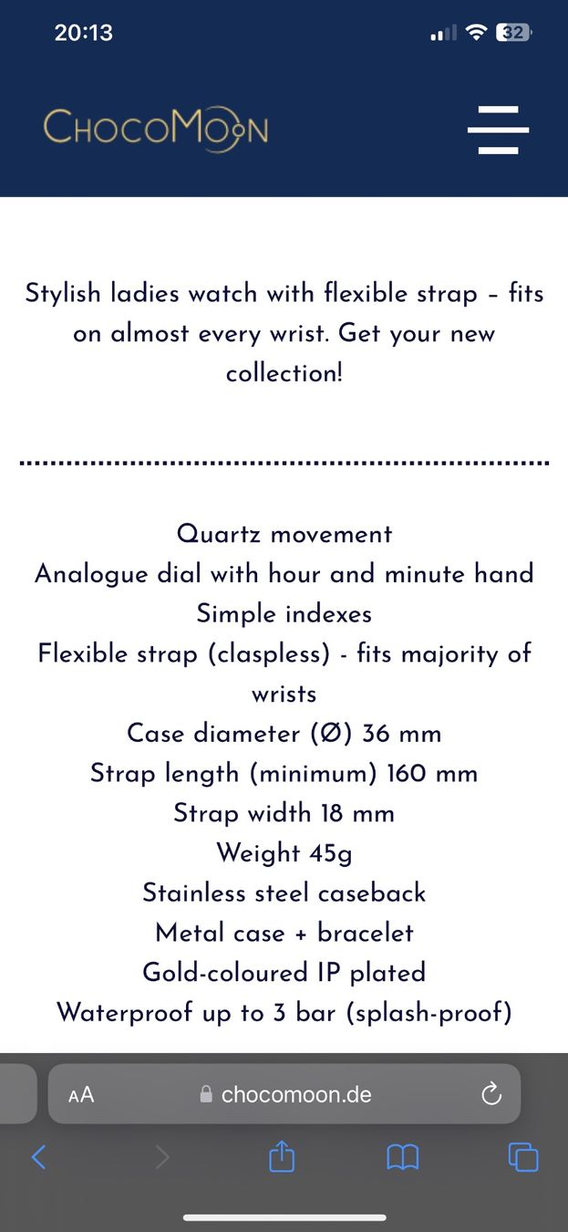 Orologi: Uhr Damen – Nuovo e nell'imballaggio originale da Winterthur venduto da Deal246 3
