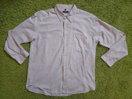 Chemise Pacific Waves coton beige taille XL vintage 