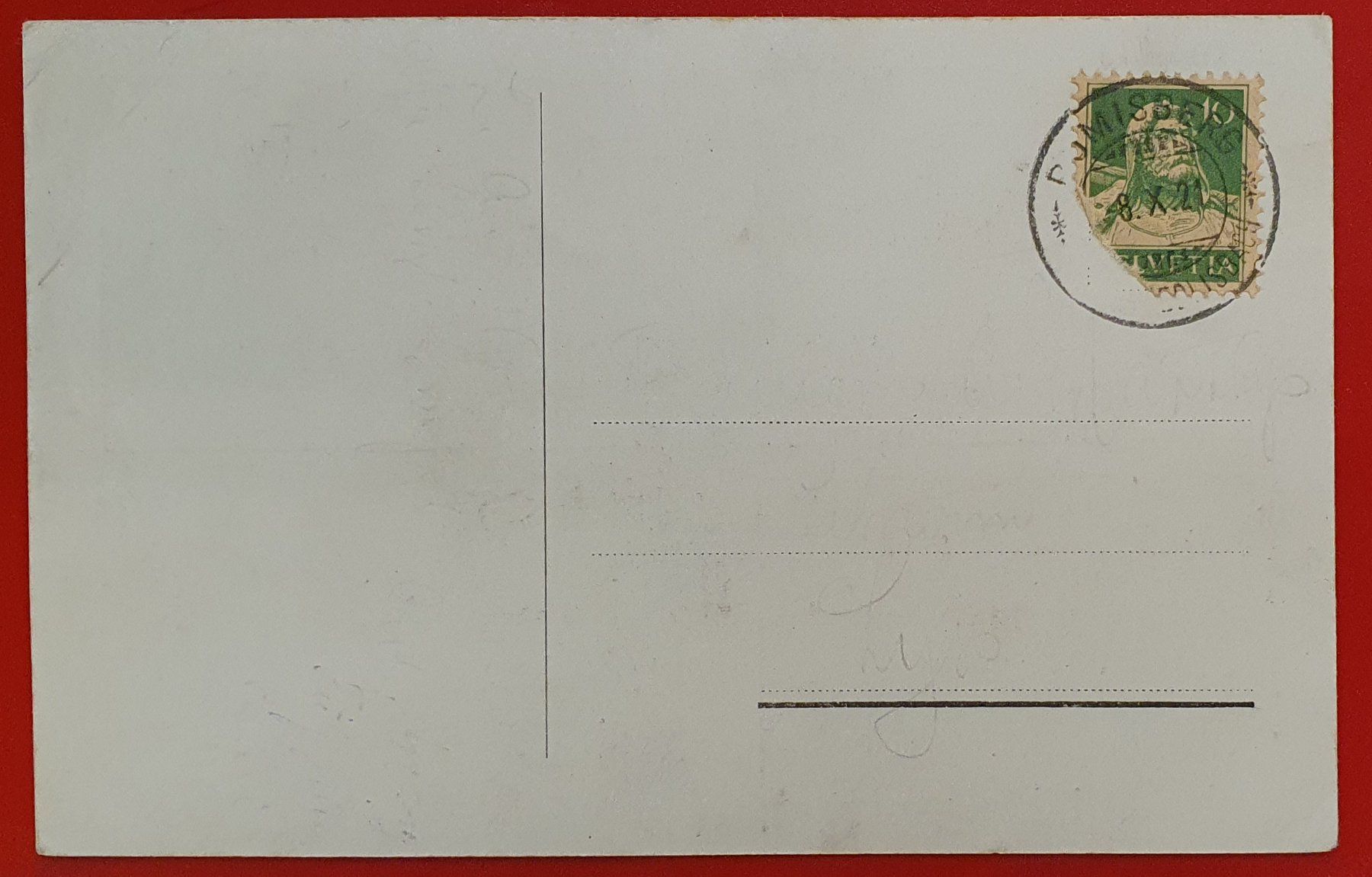 Cartoline postali: Rumisberg 1921 – Usato da Kreuzlingen venduto da Rschweiz1 1