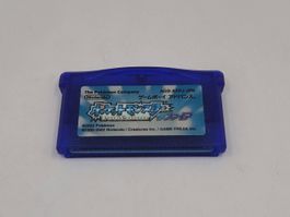 GBA Pokemon Saphir Gameboy Advance japan Modul.