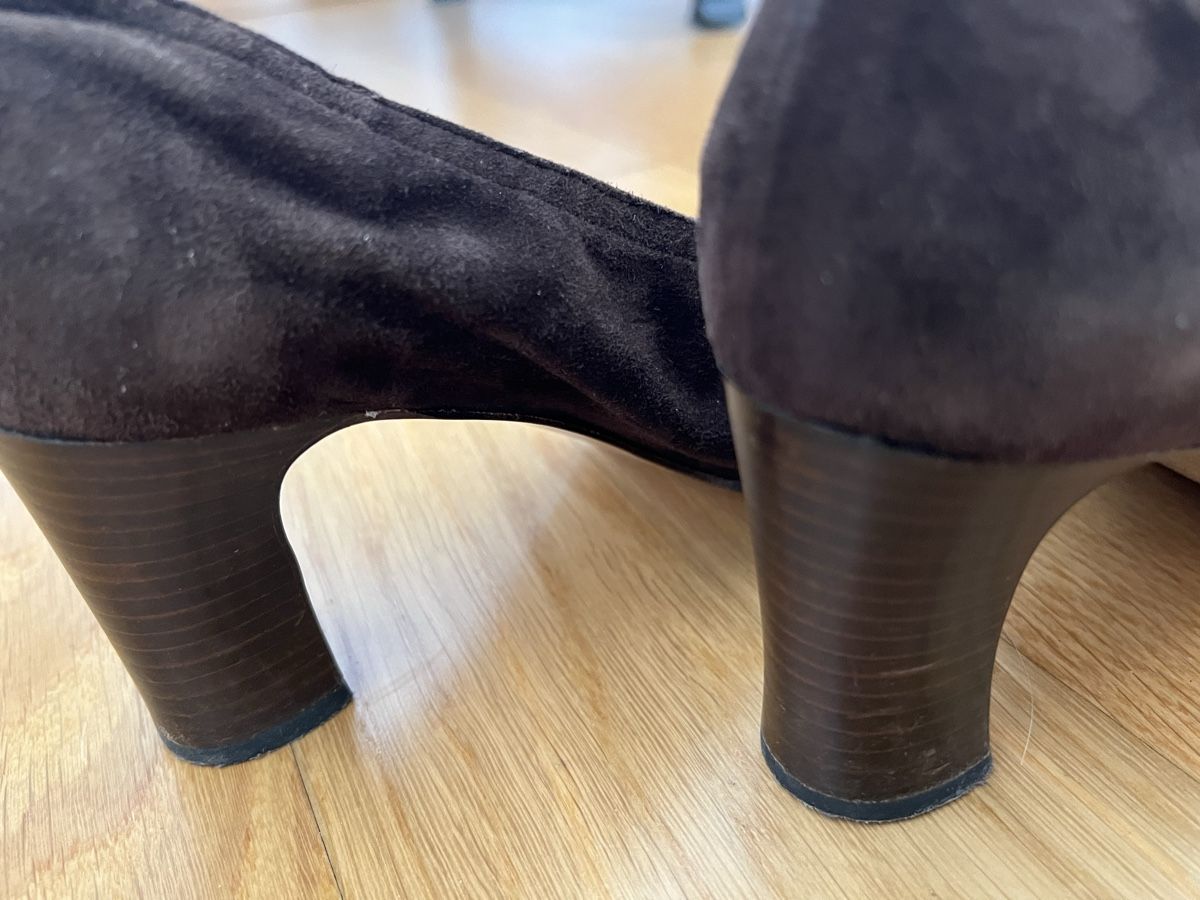 Damenschuhe: Escarpins Accessoire diffusion 40,5  brunes – Gebraucht aus Territet von miryamv 2