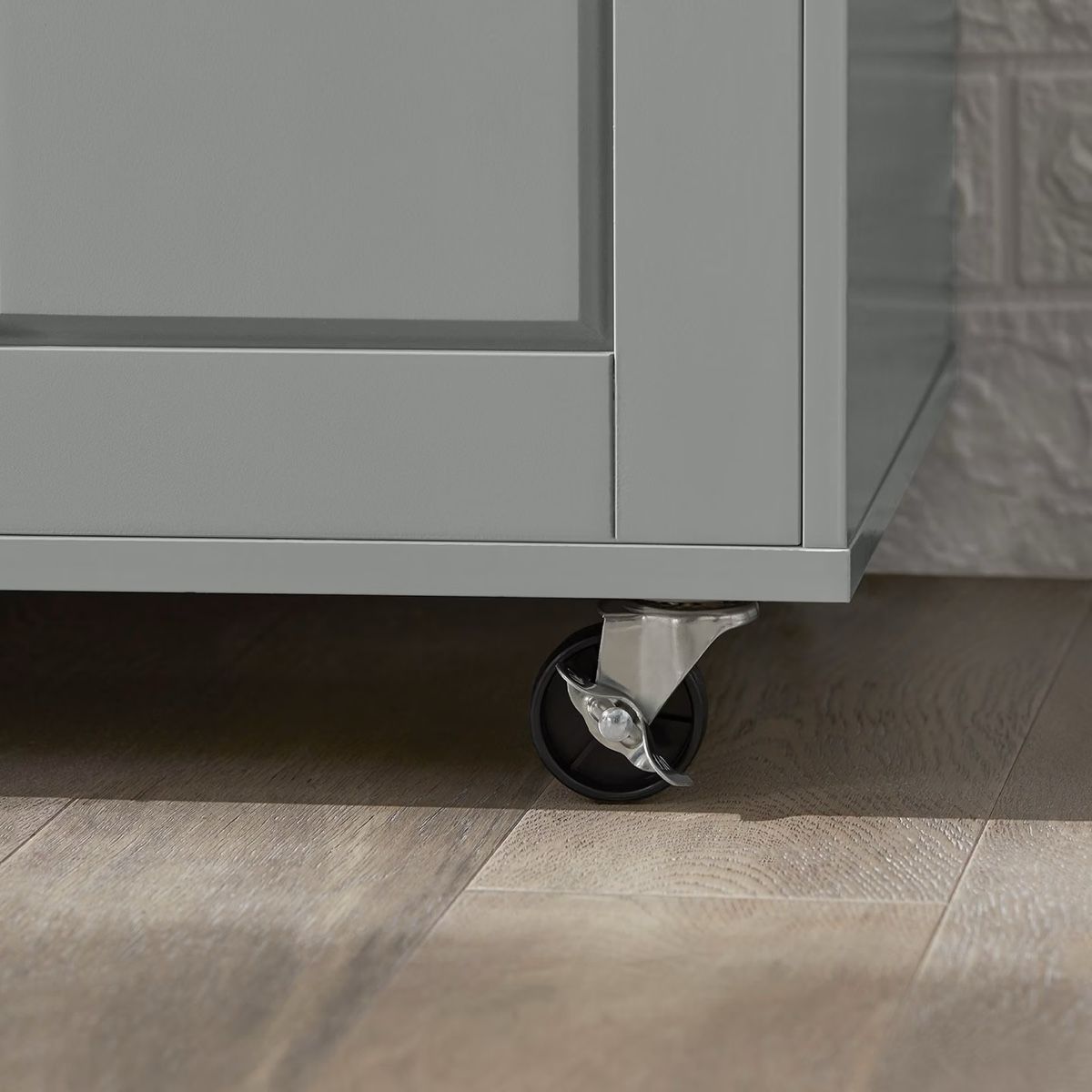 Cucine complete: Küchenschrank Grau mit Rollen – Usato da Lyss venduto da MrsRosalie484 4